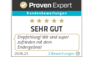 Proven Expert Bewertung